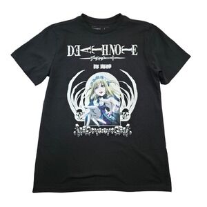 Death Note Misa Anime Graphic Tee CVLA Viz Media Black T-Shirt Size L